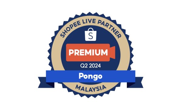  | PONGO再登顶！荣获“Premium Shopee Live Partner”认证徽章